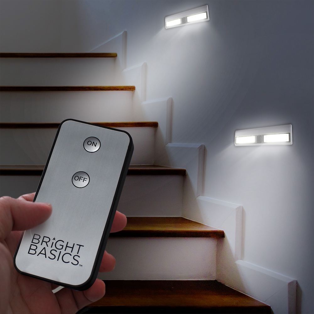 4 Pack Ultra Bright LED Wireless Portable Light Bars w/ Remote Control Header Image